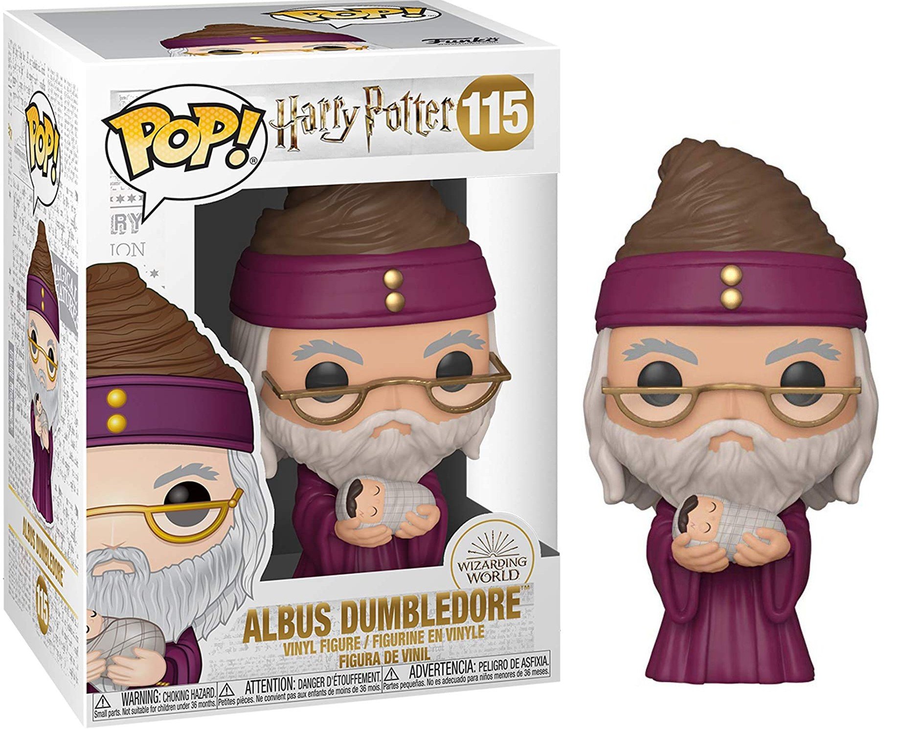 Funko Pop! Harry Potter: Albus Dumbledore with baby Harry (115)