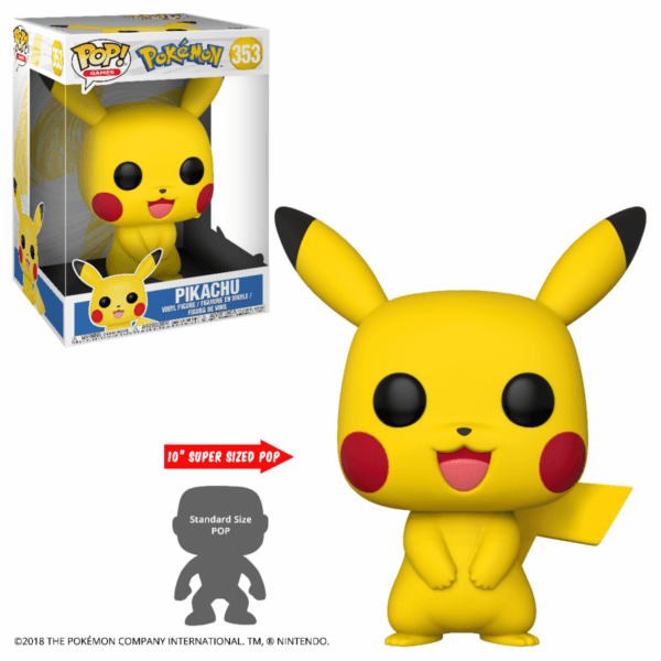 Funko Pop! Games: Pikachu 10" Oversize (353)