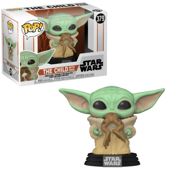 Funko Pop! Star Wars/The Mandalorian: The Child with Frog (379)