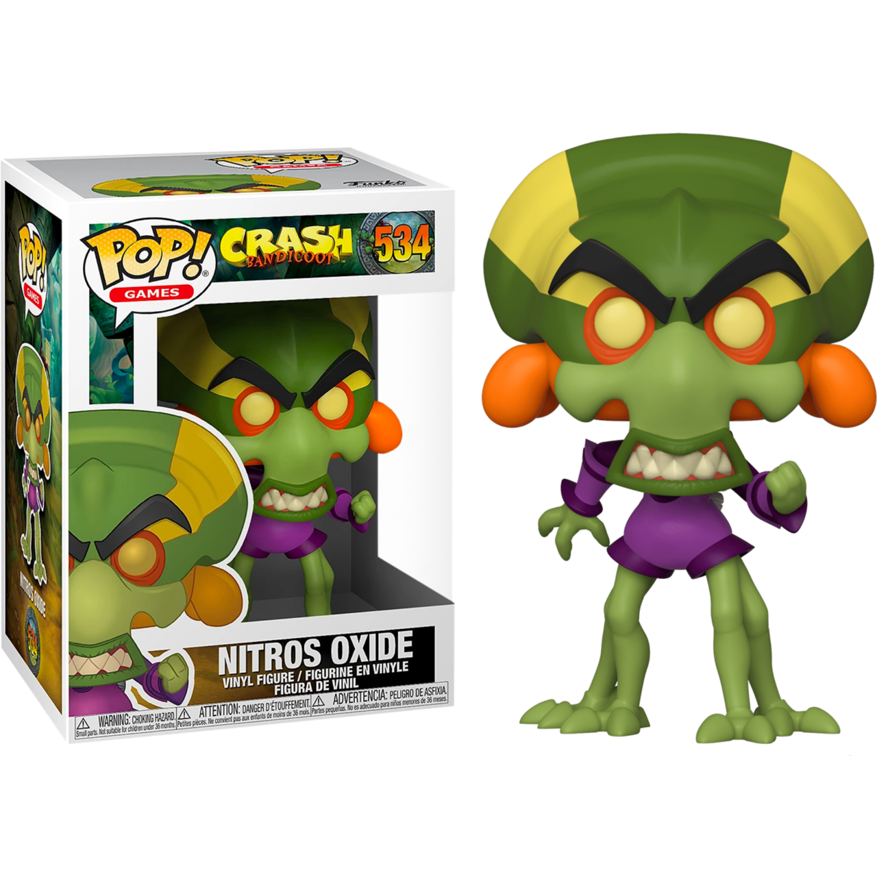 Funko Pop! Games: Crash Bandicoot: Nitros Oxide (534)
