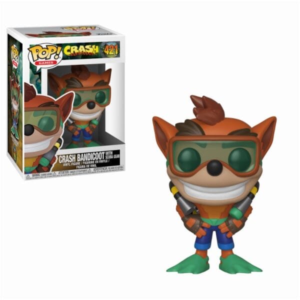 Funko Pop! Games: Crash Bandicoot: Scuba Crash (421)