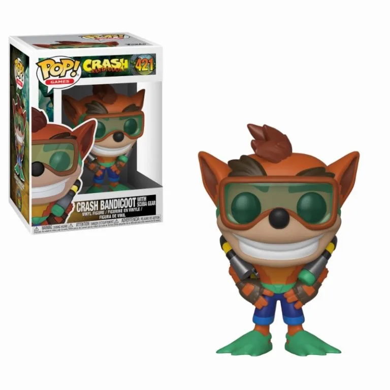 Funko Pop! Games: Crash Bandicoot: Scuba Crash (421)