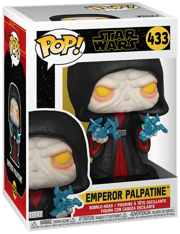 Funko Pop! Bobble-Head: Star Wars: Emperor Palpatine (433)