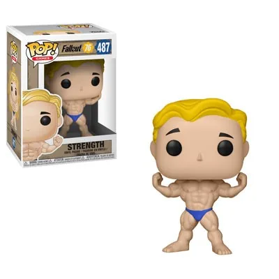 Funko Pop! Games: Fallout 76: Vault Boy Strength (487)
