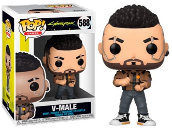 Funko Pop! Games: Cyberpunk: V-Male (588)