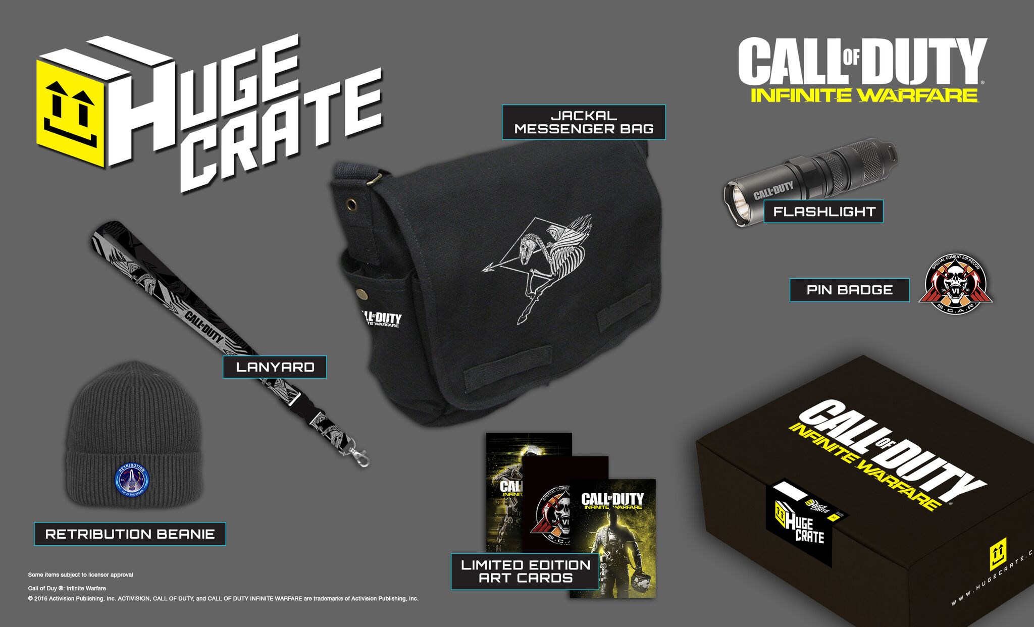 HUGE CRATE - Box Call of Duty Infinite Warfare