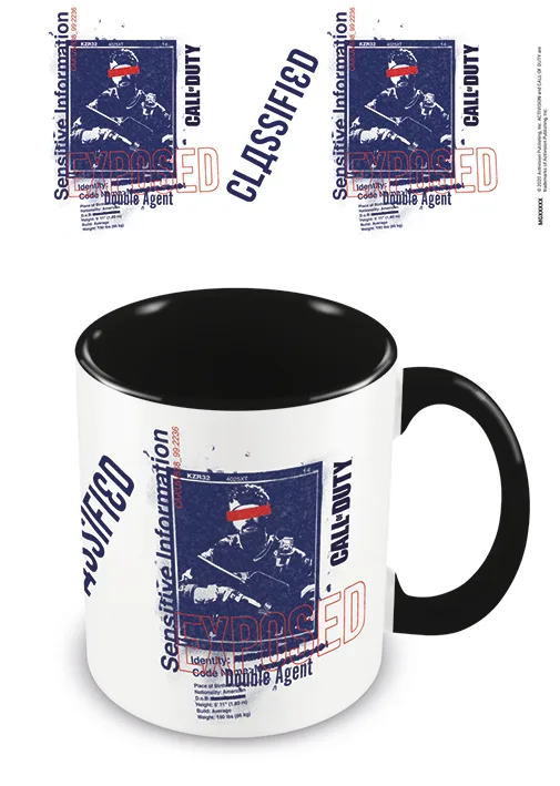Mug Call of Duty - 315 ml - Black Ops Cold War - Double Agent