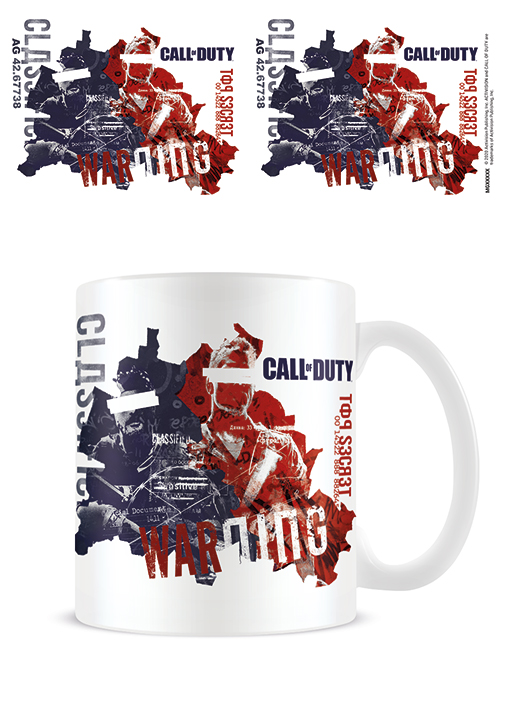 Mug Call of Duty - 315 ml - Black Ops Cold War - Warning