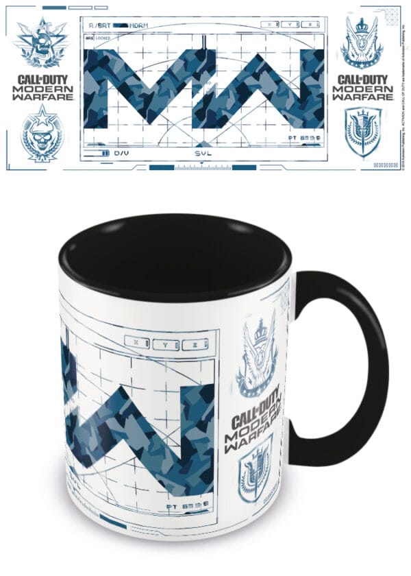 Mug Call of Duty - 315 ml - Modern Warfare Black