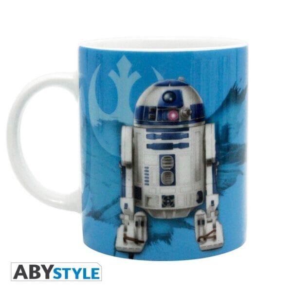 STAR WARS - Mug 320 ml - Yoda & R2D2 - Afbeelding 2