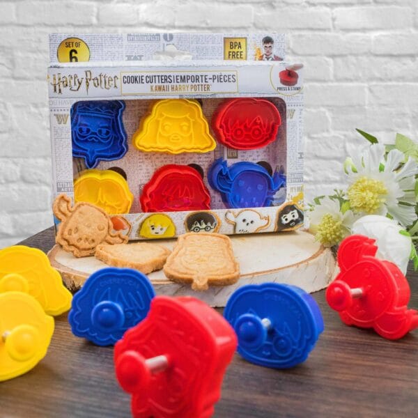HARRY POTTER - Cookie Stamps Kawaii Set of 6 - Afbeelding 2