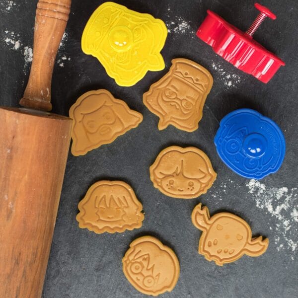 HARRY POTTER - Cookie Stamps Kawaii Set of 6 - Afbeelding 3