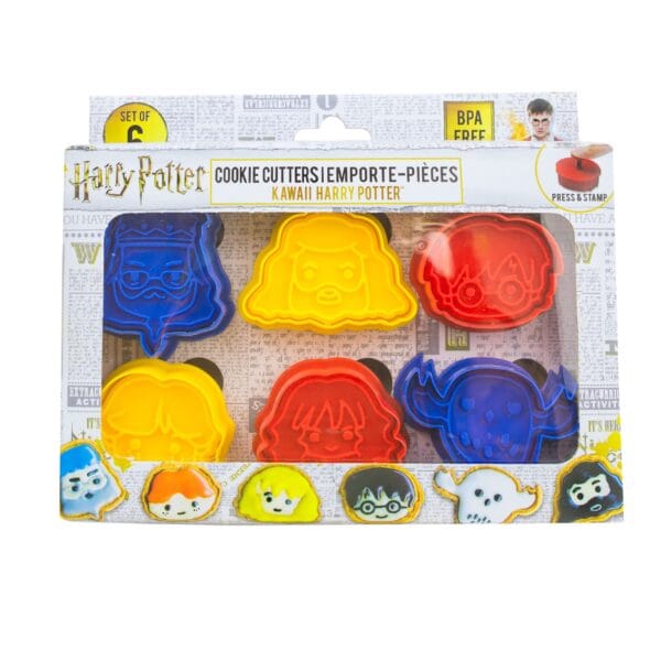 HARRY POTTER - Cookie Stamps Kawaii Set of 6