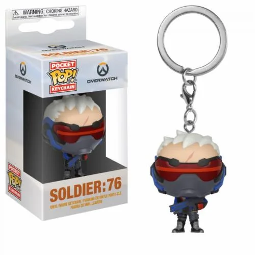 Pocket Pop Keychains : Overwatch - Soldier 76