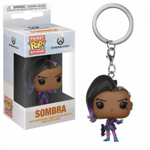 Pocket Pop Keychains : Overwatch - Sombra