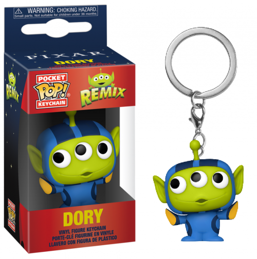 TOY STORY - Pocket Pop Keychain - Alien Remix Dory