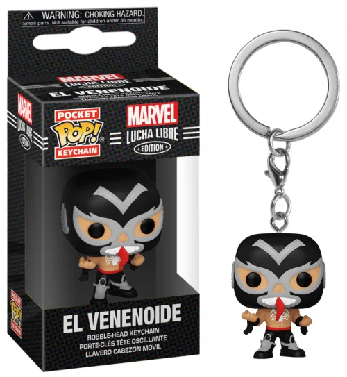 MARVEL - Pocket Pop Keychains - Lucha Libre Venom - 4cm