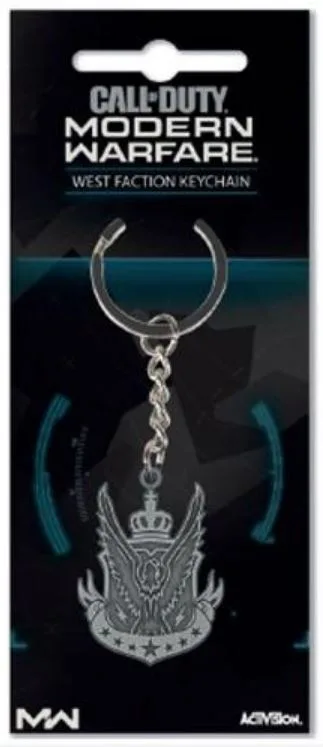 CALL OF DUTY: MODERN WARFARE - Metal Keychain - West Faction