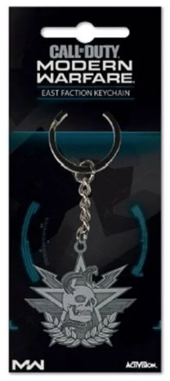 CALL OF DUTY: MODERN WARFARE - Metal Keychain - East Faction