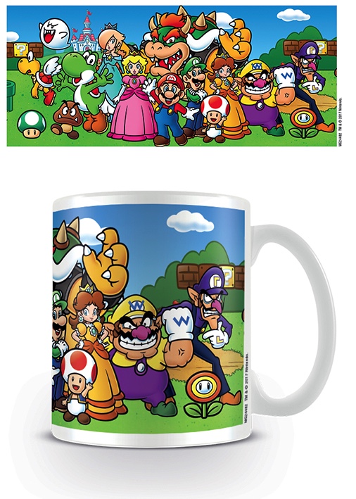 NINTENDO - Mug - 300 ml - Super Mario Characters