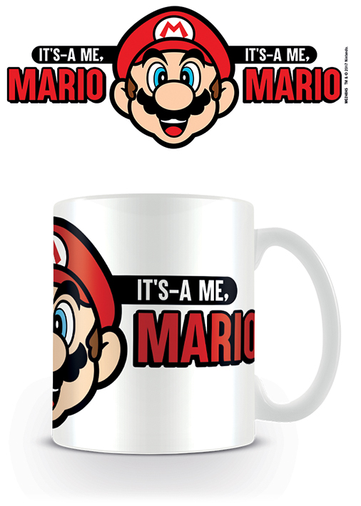 SUPER MARIO - Mug - 315 ml - It'as A Me, Mario