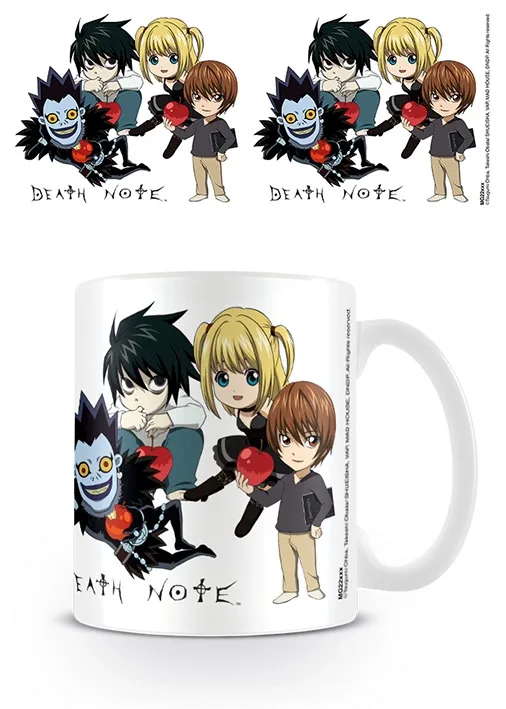 DEATH NOTE - Mug - 300 ml - Chibi