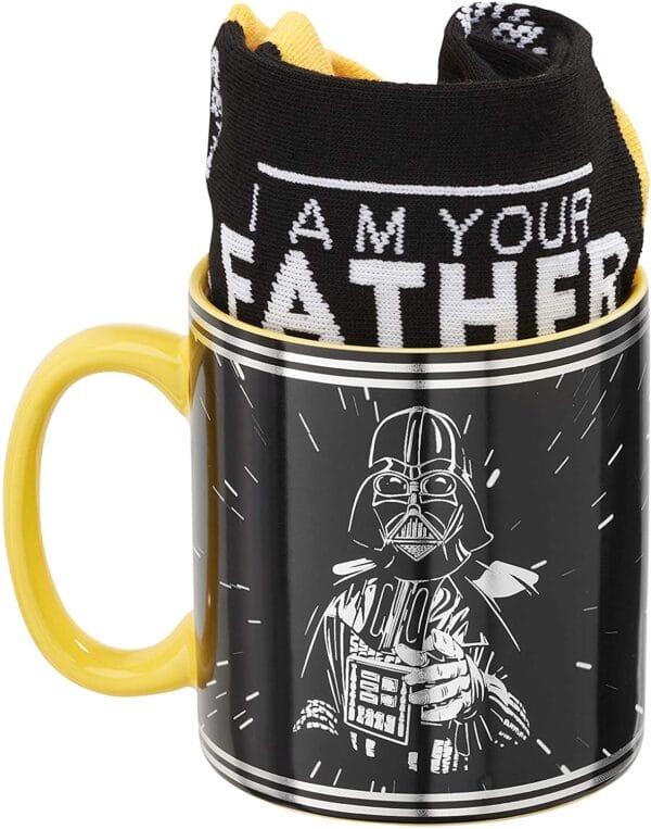 STAR WARS - Fathers Day : Mega Mug & Sock S43-46 'I am Your Father' - Afbeelding 2