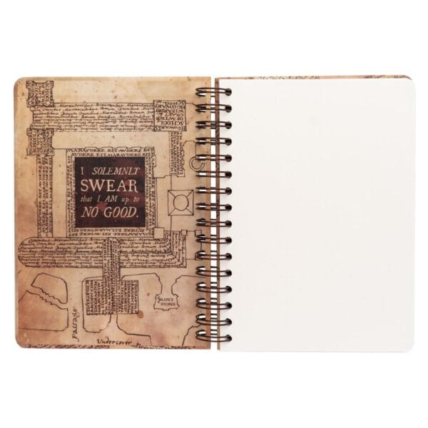 HARRY POTTER - Marauder's Map - Notebook A5 - Afbeelding 2