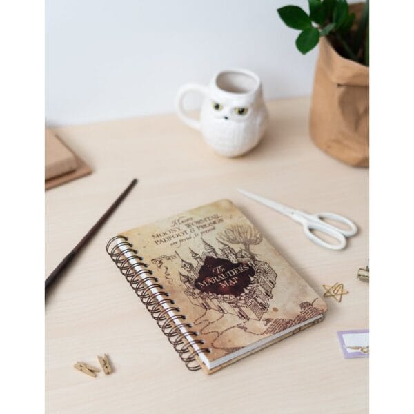 HARRY POTTER - Marauder's Map - Notebook A5 - Afbeelding 3