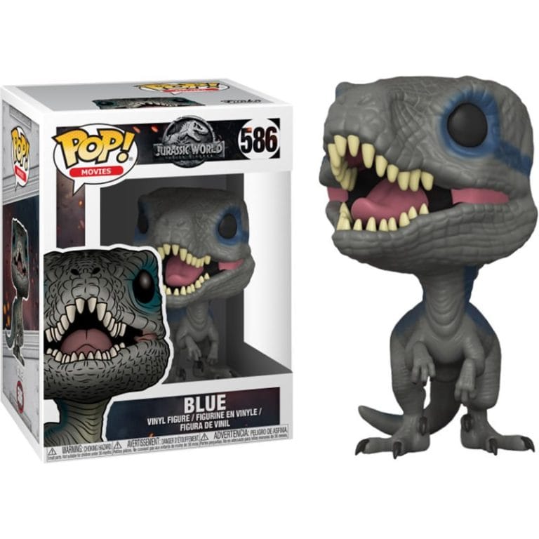 Funko Pop! Movies: JURASSIC PARK F.E. - Blue (586)