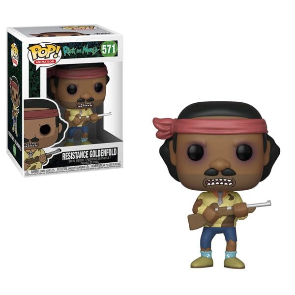 Funko Pop! Animation: Rick & Morty - Resistance Goldenfold (571)