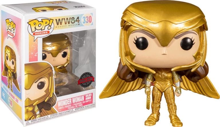 Funko Pop! Heroes: Wonder Woman WW84 Golden Armor - Special Edition (330)