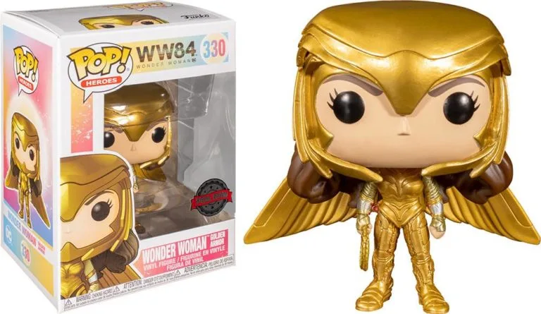 Funko Pop! Heroes: Wonder Woman WW84 Golden Armor - Special Edition (330)