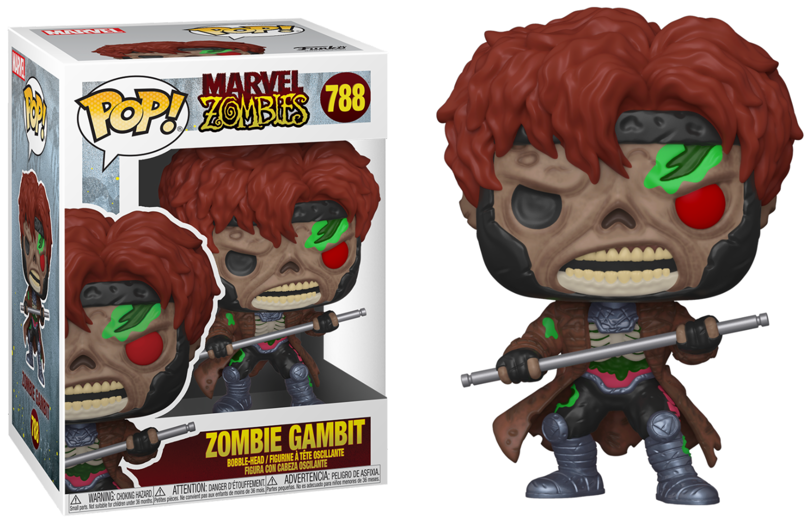 Funko Pop! Marvel Zombies: Gambit (788)