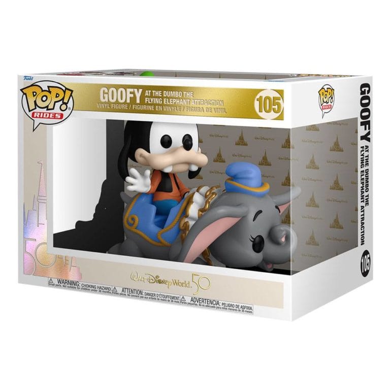 Funko Pop! Rides: 50th Anniversary - Dumbo w/Goofy (105)