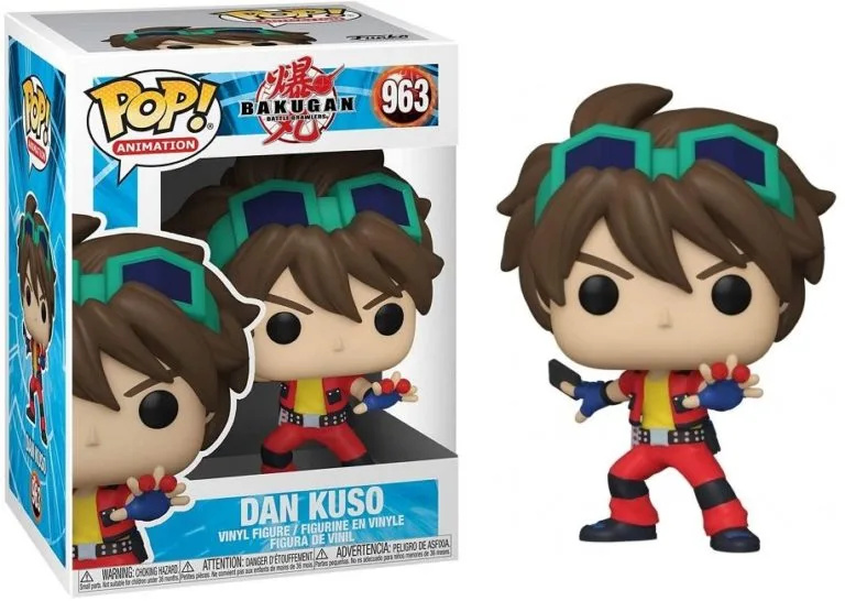 Funko Pop! Animation: Bakugan - Dan Kuso (963)