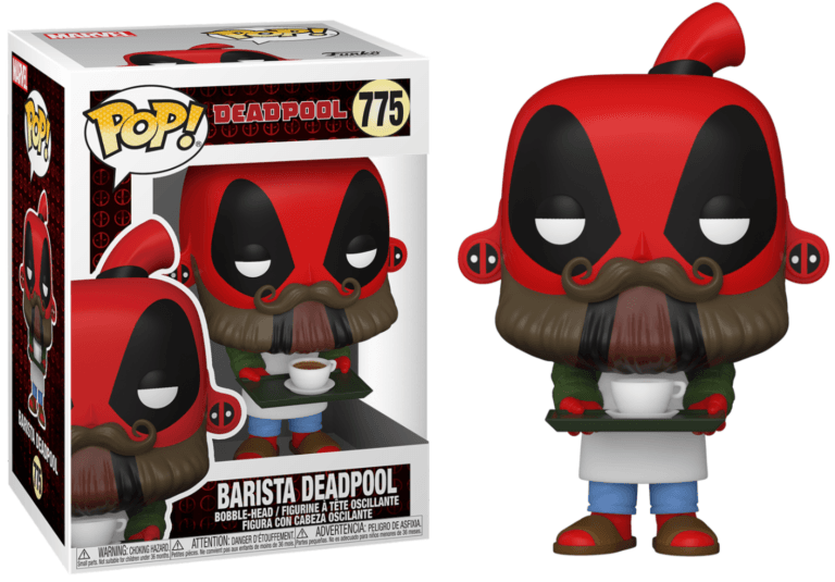 Funko Pop! Deadpool 30th - Coffee Barista Deadpool (775)