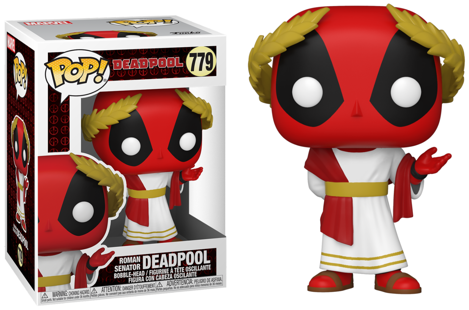 Funko Pop! Deadpool 30th - Roman Senator Deadpool (779)