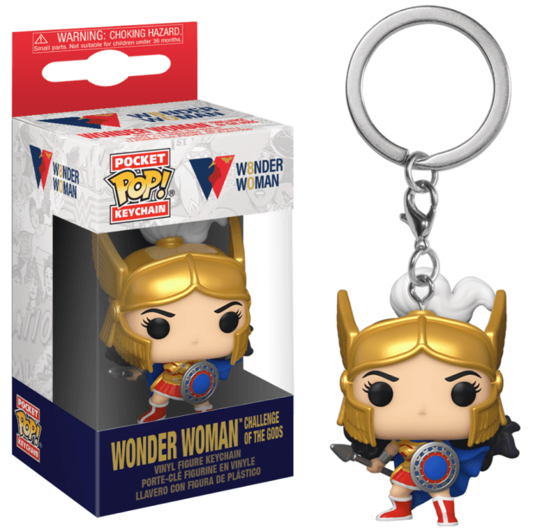 WW80TH - Pocket Pop Keychain - Wonder Woman Challenge of the Gods