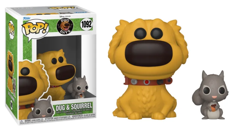 Funko Pop! Dug Days: Dug with Squirrel (1092)