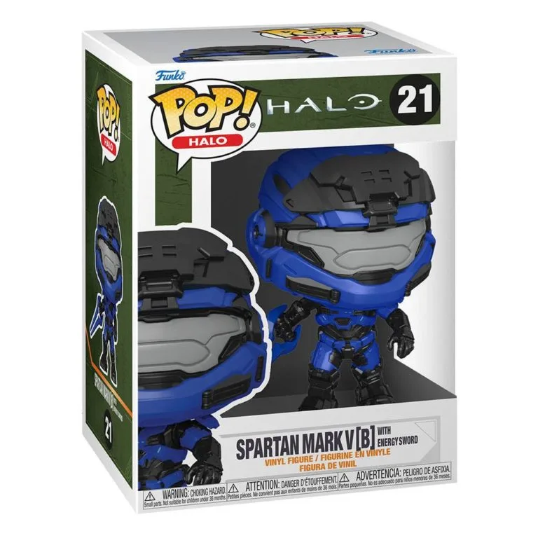 Funko Pop! Halo Infinite : Mark V w/ Blue Sword (21)