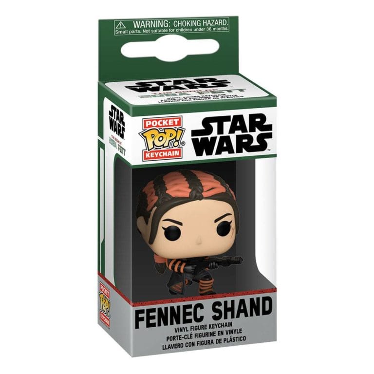 STAR WARS- Pocket Pop Keychain - Book of Boba Fett - Fennec Shand