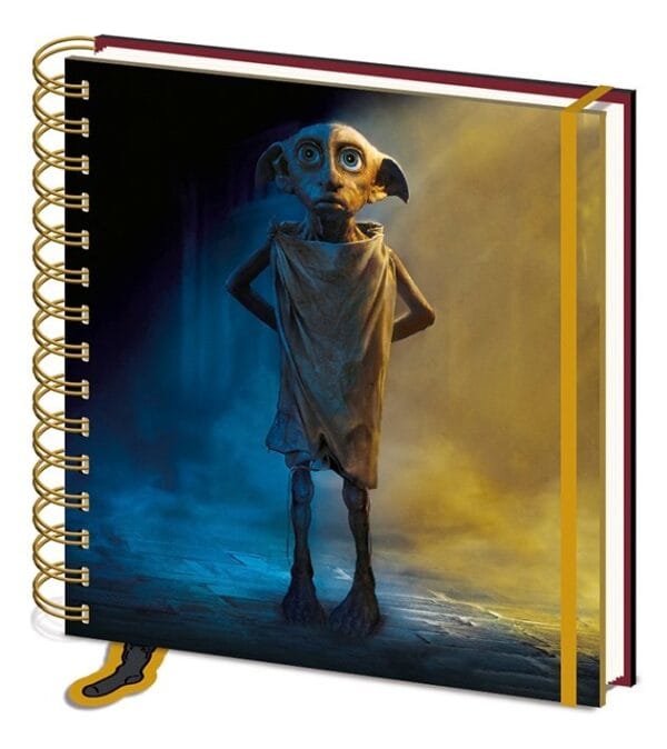 HARRY POTTER - Square Notebook 15x16 - Dobby