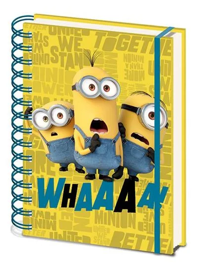 MINONS 2 - Whaaaa - Notebook A5