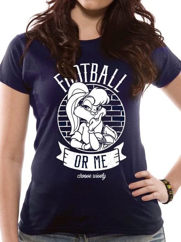 LOONEY TUNES - T-Shirt - Football or Me GIRL