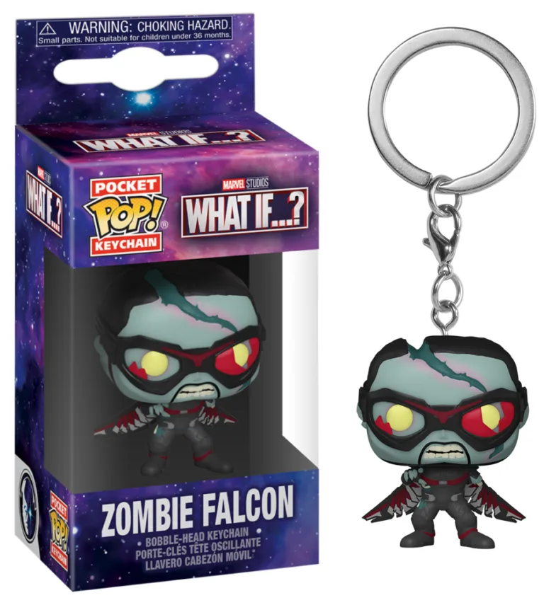 MARVEL WHAT IF - Pocket Pop Keychains - Zombie Falcon