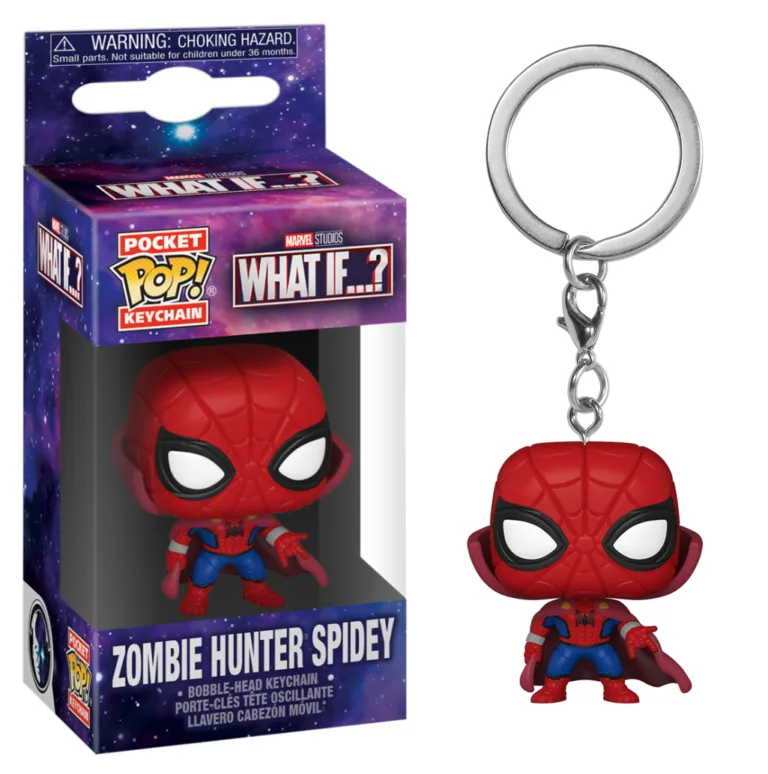 MARVEL WHAT IF - Pocket Pop Keychains - Zombie Hunter Spidey
