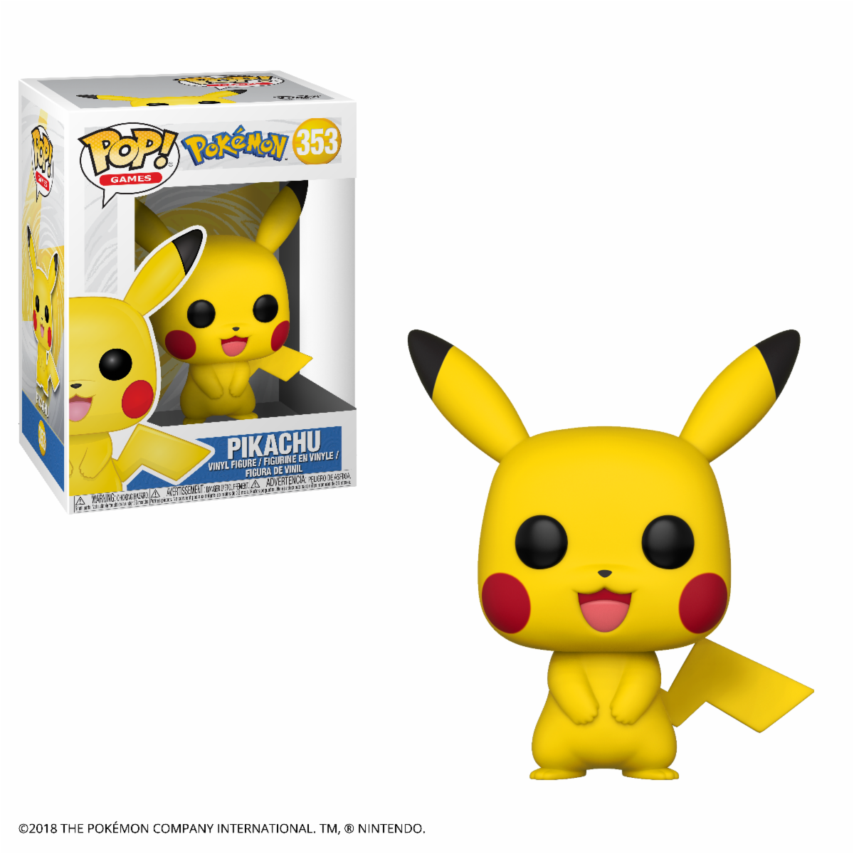 Funko Pop! Games: Pokémon - Pikachu (353) Special Edition