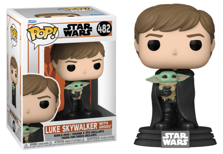 Funko Pop! Star Wars - The Mandalorian: Luke w/ Child (482)