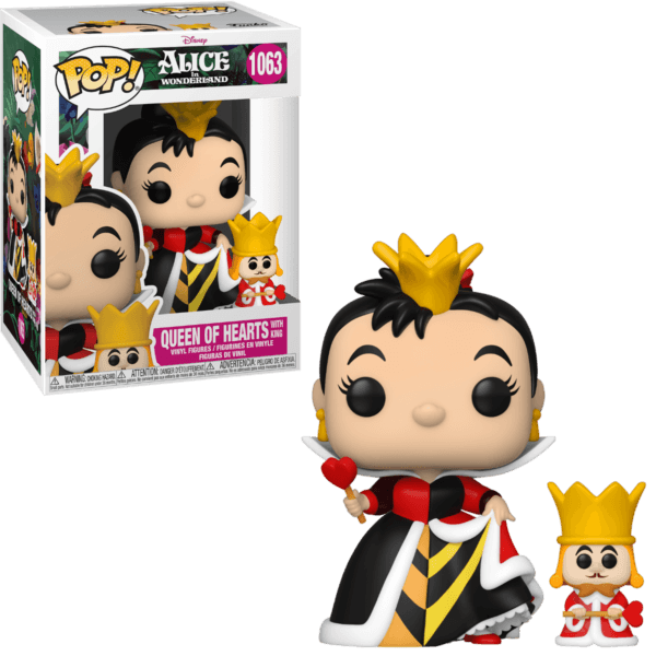 Funko Pop! Alice in Wonderland (Alice 70th): Queen w/ King (1063)
